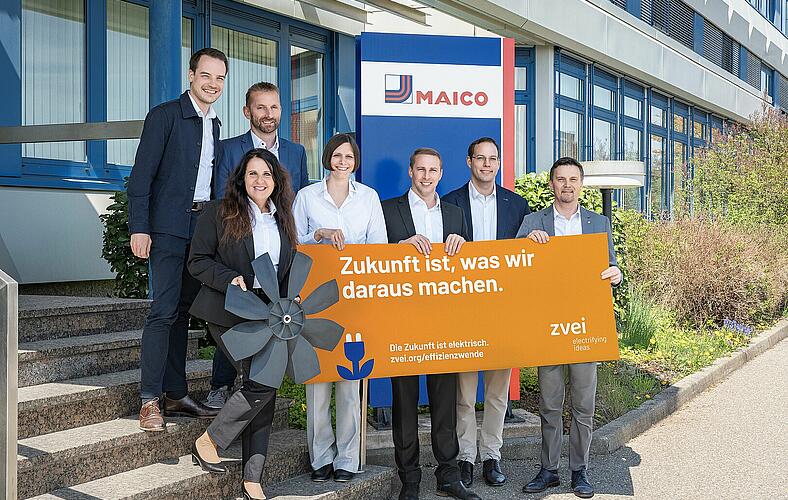 Fotoaktion des ZVEI und seiner Mitgliedsunternehmen