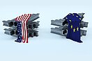 Einfuhr- und Strafzölle auf Stahl zwischen USA und EU