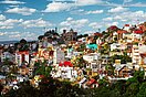 Wohngegend in Madagaskars Hauptstadt Antananarivo.