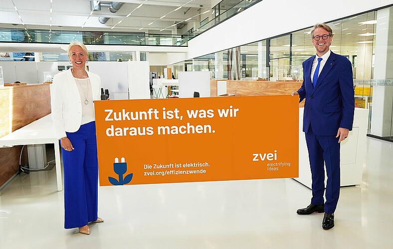 Fotoaktion des ZVEI und seiner Mitgliedsunternehmen