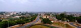 Blick auf Yaounde, Hauptstadt Kameruns. 