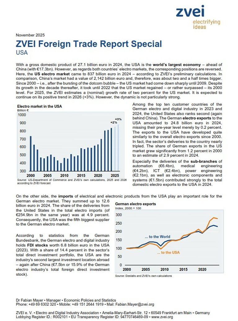 ZVEI-Foregin-Trade-Report-Special-USA-November-2025