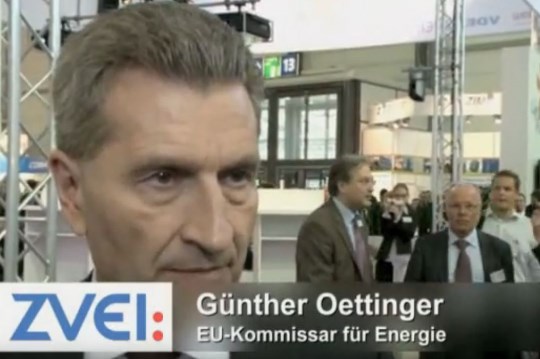 Günther Oettinger zu Europa 20 20 auf der Hannover Messe 2011