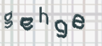 CAPTCHA image for SPAM prevention 